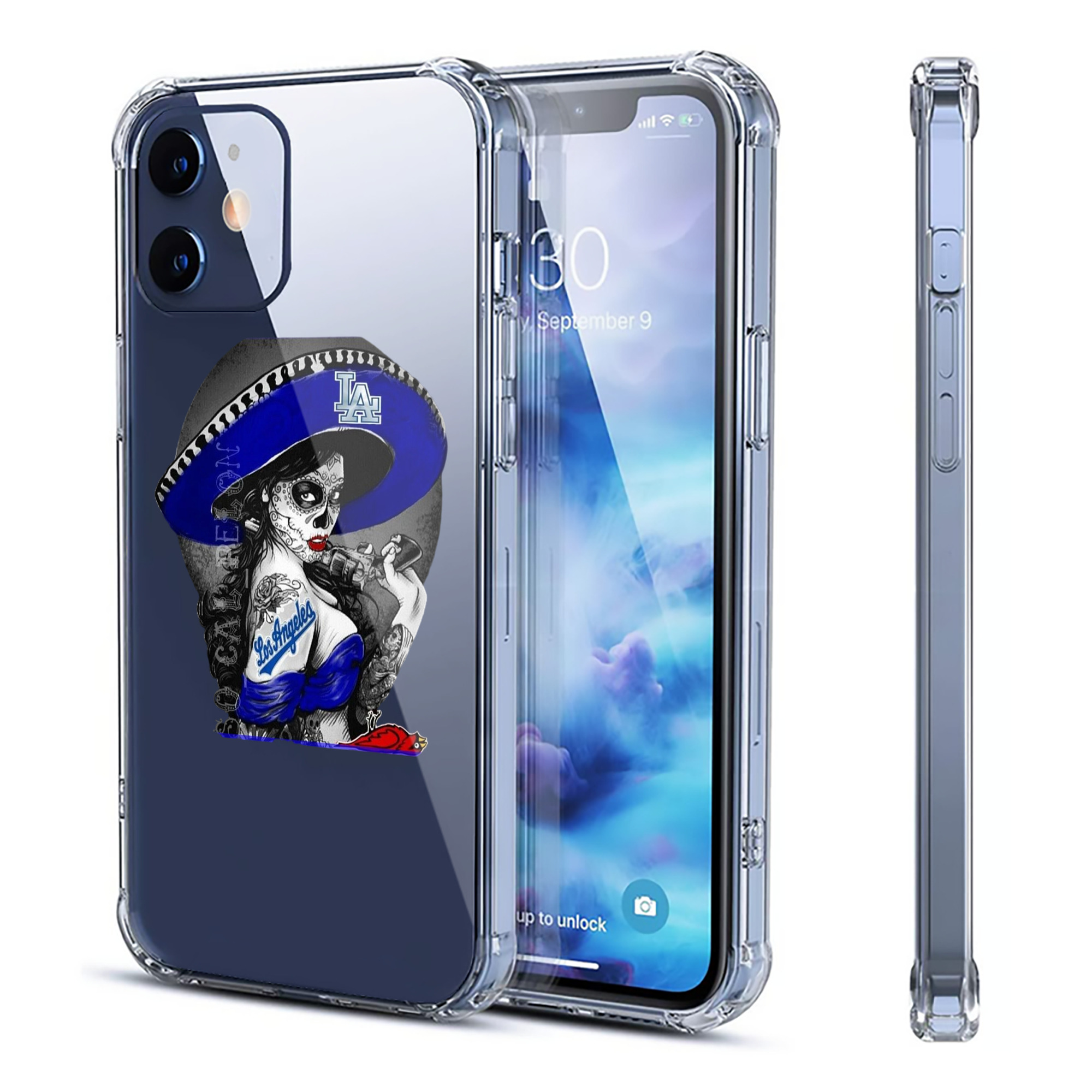  Clear IPhone 12 Case – Soft TPU With UV Print – Enhanced Drop Protection, Precise Fit, Anti-Fingerprint, Customizable Design, Scratch-Resistant, Yellow-Resistant